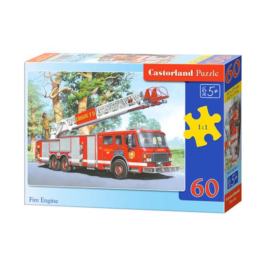 Castorland Feuerwehrauto-Puzzle 60 Teile Castorland Feuerwehrauto-Puzzle 60 Teile