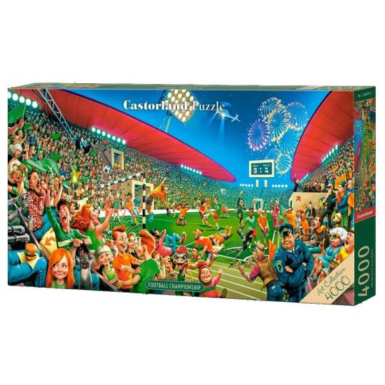 Puzzle Castorland Fußballmeisterschaft 4000 Teile