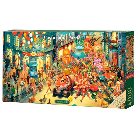 Castorland Carnival in Rio Puzzle mit 4000 Teilen