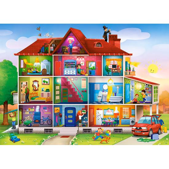 Castorland Live House Puzzle 120 Teile