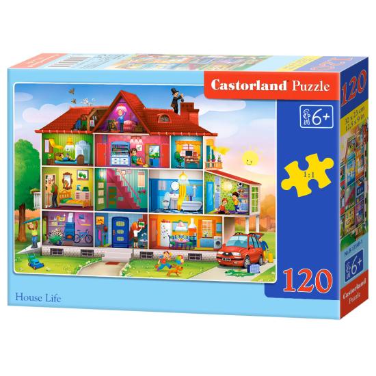 Castorland Live House Puzzle 120 Teile