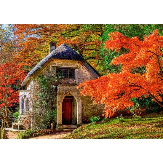 Castorland Puzzle Gotisches Haus im Herbst 500 Teile
