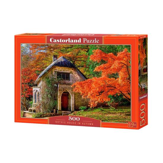 Castorland Puzzle Gotisches Haus im Herbst 500 Teile