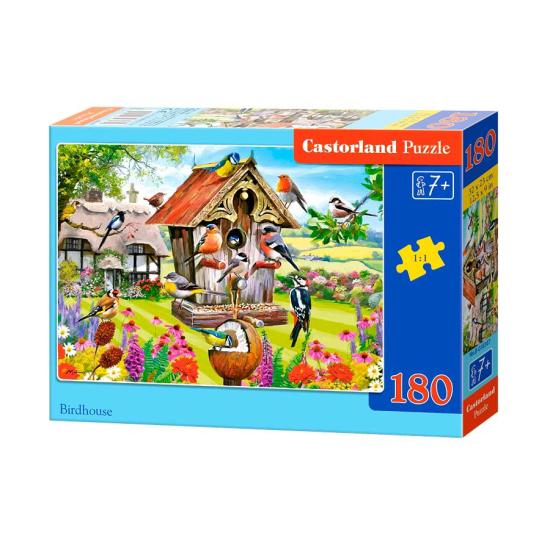 Castorland Vogelhaus-Puzzle 180 Teile