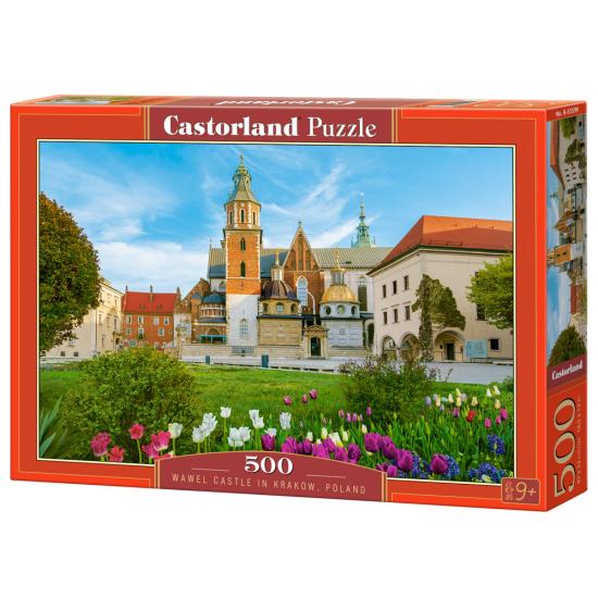 Castorland Puzzle Schloss Wawel Krakau, Polen mit 500 Teilen