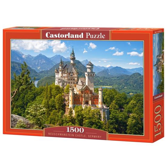 Castorland Castle Neuschwanstein, Deutschland 1500 Teile Puzzle