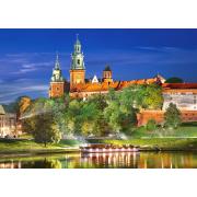 Castorland Wawel-Schloss bei Nacht, Polen 1000-teiliges Puzzle
