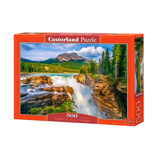 Castorland Sunwapta Falls, Kanada 500-teiliges Puzzle