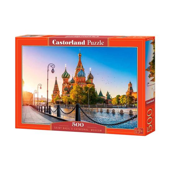Castorland Puzzle Basilius-Kathedrale, Moskau 500 Teile