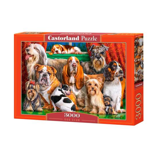 Castorland Dog Club Puzzle 3000 Teile