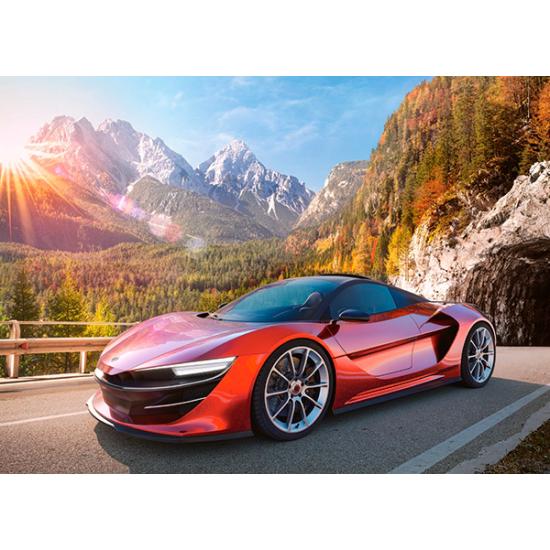 Castorland Sportwagen-Puzzle 100 Teile