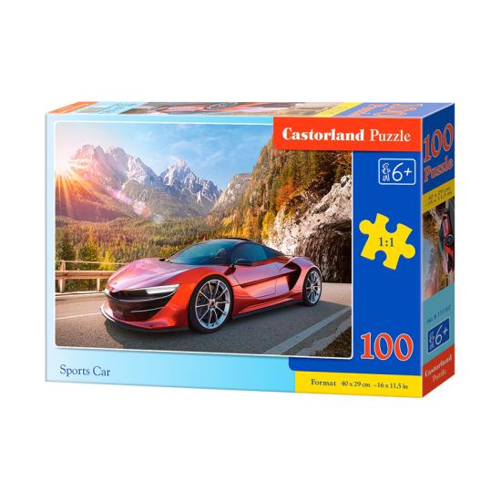Castorland Sportwagen-Puzzle 100 Teile