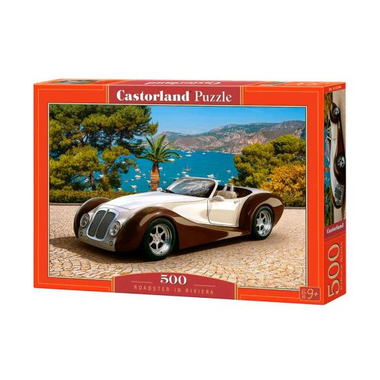 Castorland Puzzle Auto an der Riviera 500 Teile