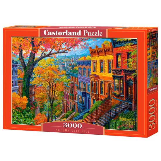 Puzzle Castorland Herbstlicher Stadthügel 3000-teiliges Puzzle Castorland Herbstlicher Stadthügel 3000-teiliges
