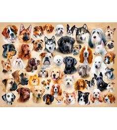 Castorland Dog Collage Puzzle 200 Teile