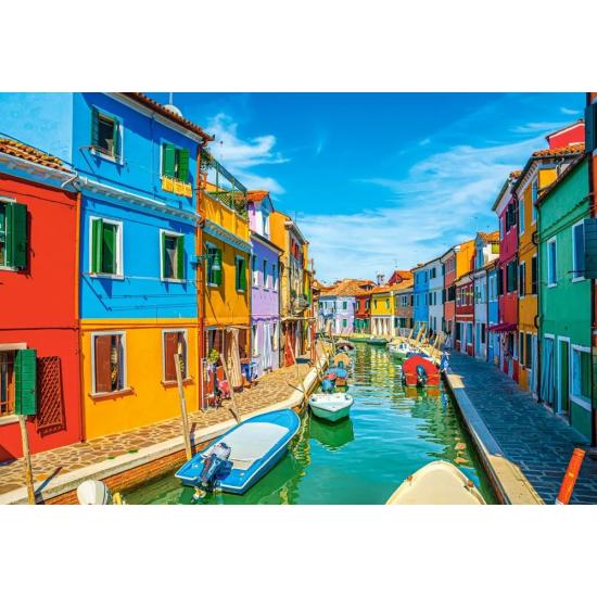 Puzzle Castorland Burano Colors, Italien 1000 Teile