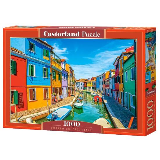 Puzzle Castorland Burano Colors, Italien 1000 Teile