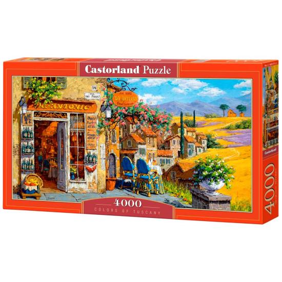 Castorland Farben der Toskana Puzzle 4000 Teile