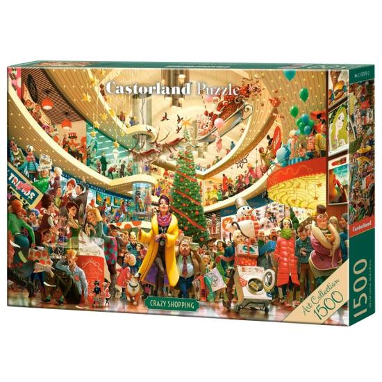 Puzzle Castorland Verrücktes Einkaufen 1500 Teile