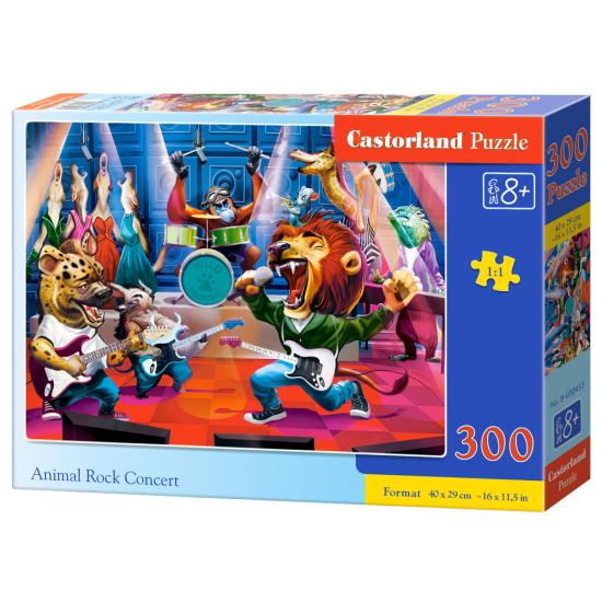 Castorland Animal Rock Concert Puzzle 300 Teile
