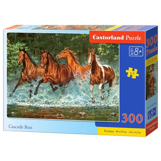 Castorland Running in the Waterfall Puzzle 300 Teile