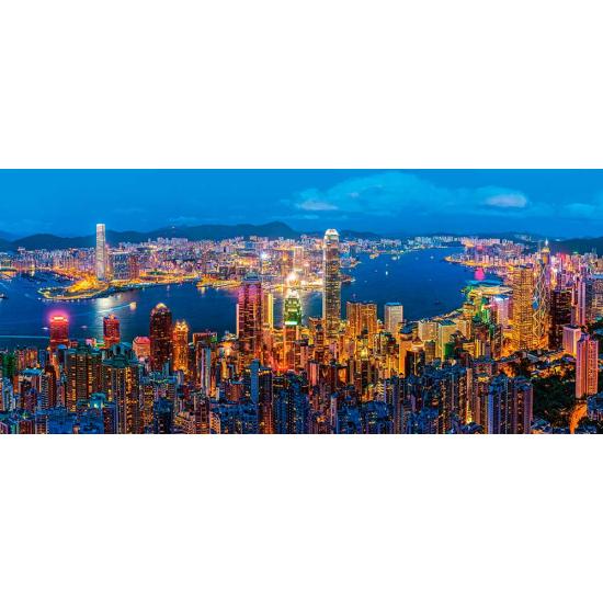 Castorland Twilight in Hong Kong 600-teiliges Puzzle