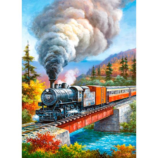 Castorland Train Crossing Puzzle 200 Teile