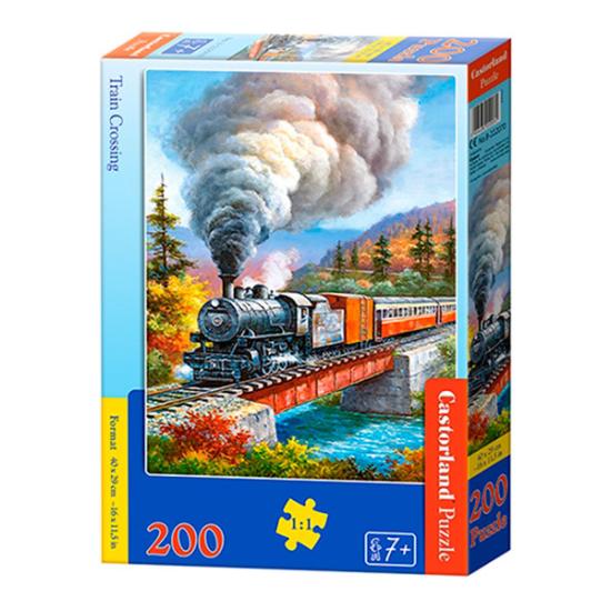 Castorland Train Crossing Puzzle 200 Teile