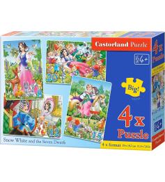 Puzzle Castorland Schneewittchens Märchen 8+12+15+20