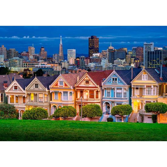 Castorland Painted Ladies Puzzle, San Francisco, 1000 Teile