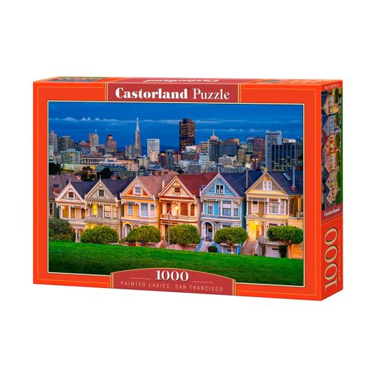 Castorland Painted Ladies Puzzle, San Francisco, 1000 Teile