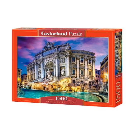Castorland Puzzle Im Trevi-Brunnen 1500 Teile
