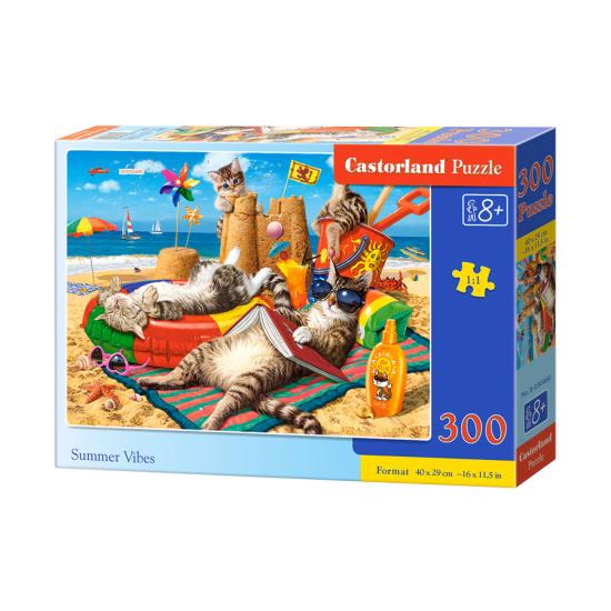 Castorland genießt den Sommer Puzzle 300 Teile