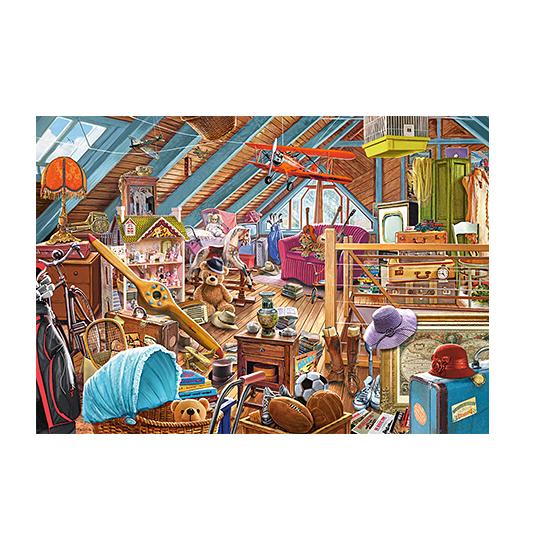 Castorland Puzzle The Messy Attic 500 Teile