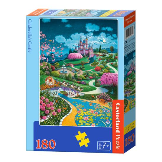 Puzzle Castorland Aschenputtels Schloss 180 Teile