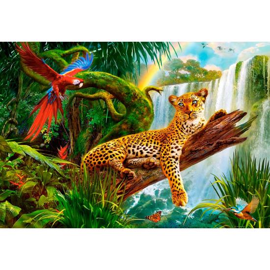 Castorland Puzzle Die Ruhe des Leoparden 1000 Teile