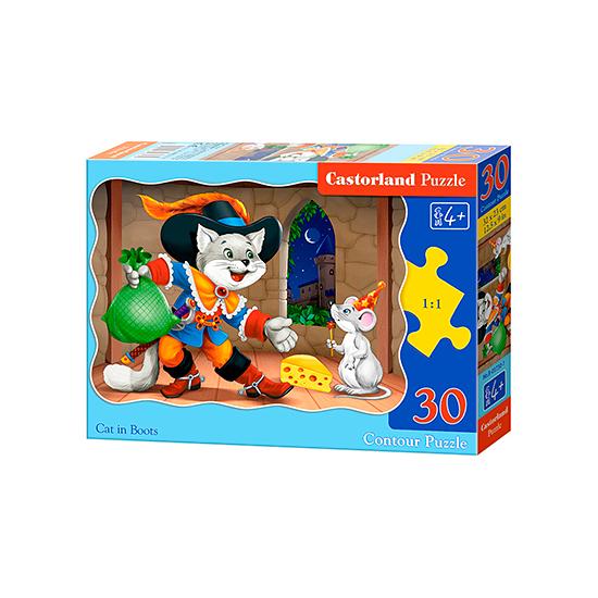 Castorland Puzzle Der gestiefelte Kater 30 Teile
