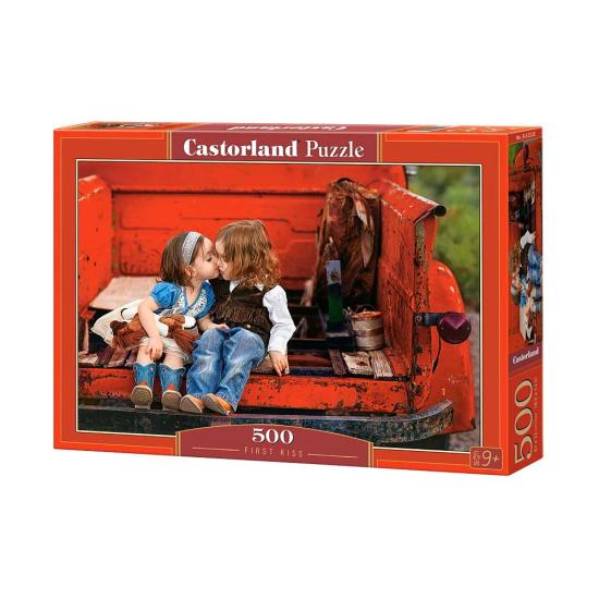 Castorland Puzzle Der erste Kuss mit 500 Teilen