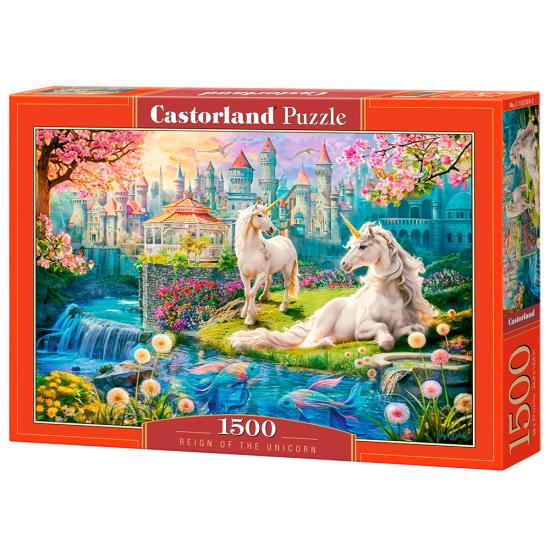 Puzzle Castorland Die Herrschaft Des Einhorns 1500 Teile