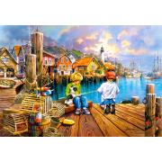 Puzzle Castorland On the Pier 1000 Teile