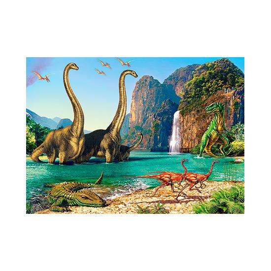 Puzzle Castorland in der Welt der Dinosaurier 60 Teile