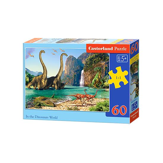 Puzzle Castorland in der Welt der Dinosaurier 60 Teile