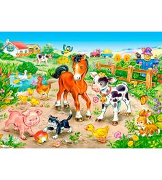 Castorland On The Farm Puzzle 120 Teile