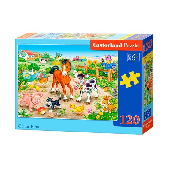 Castorland On The Farm Puzzle 120 Teile