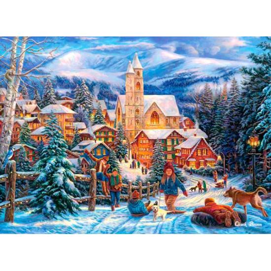 Castorland Sleigh to the City Puzzle 300 Teile Castorland Sleigh to the City Puzzle 300 Teile