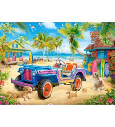 Puzzle Castorland Strandurlaub 180 Teile