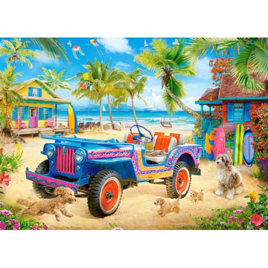 Puzzle Castorland Strandurlaub 180 Teile