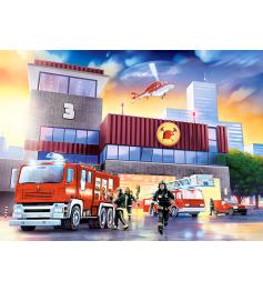 Castorland Fire Station XXL-Puzzle mit 70 Teilen