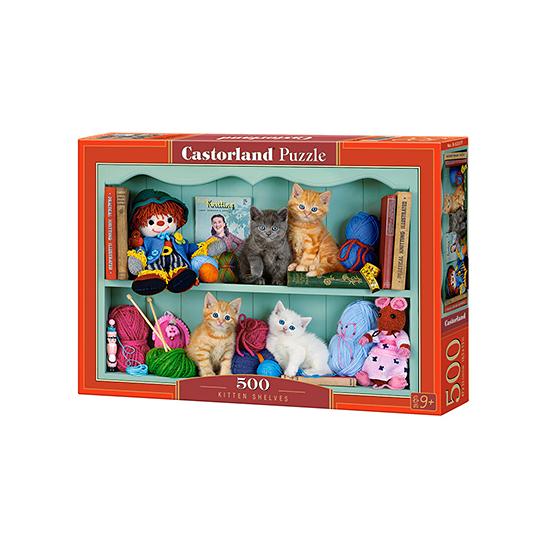 Castorland Kitten Regalpuzzle 500 Teile