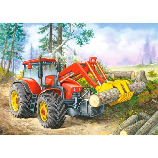 Castorland Bagger im Wald Puzzle 60 Teile